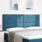 Hoofdbord 200 cm donkerblauw fluweel