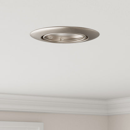Lampen Set Van 24 Aluminium 9 Cm Ingebouwde Led-Lampen Zilver