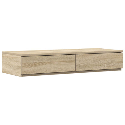 Opbergbedframe Sonoma Eiken Massief Hout, Engineered Hout Artisanaal Eiken