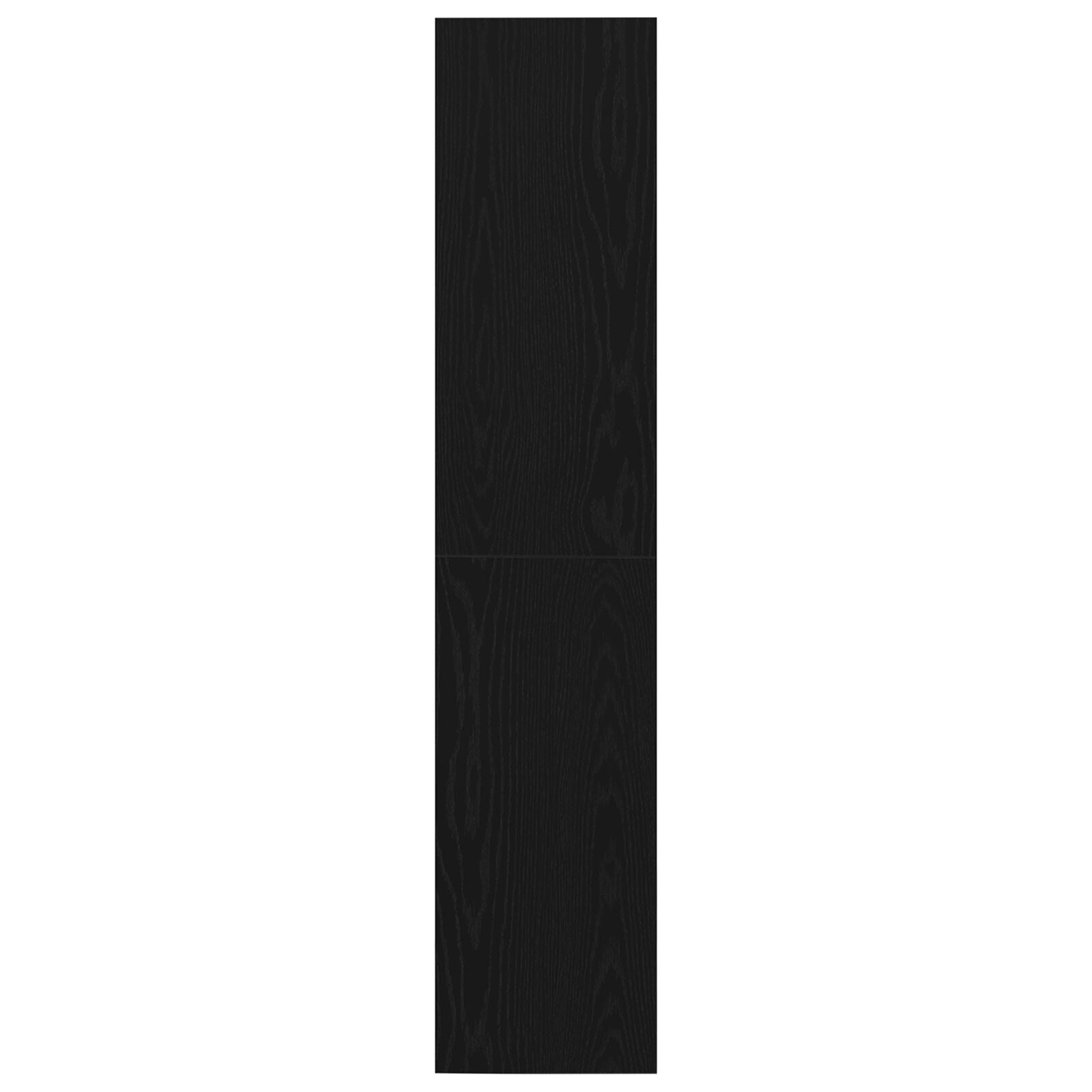 Boekenkast/Tv Kast Zwart Eiken 36X30X143 Cm