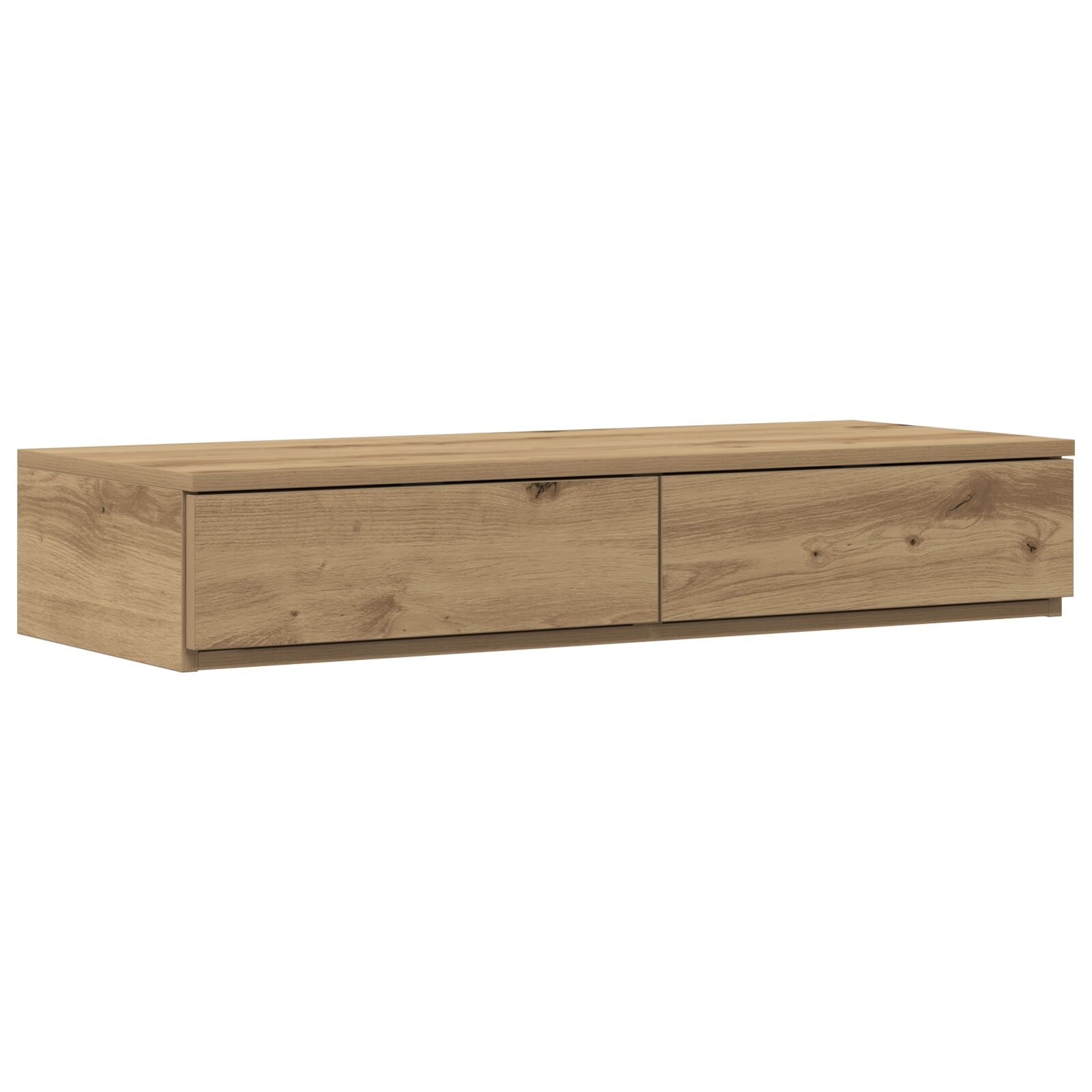 Bedladen 90X36,5X16,5 Cm Behandeld Hout Artisan eiken 90 x 36.5 x 16.5 cm