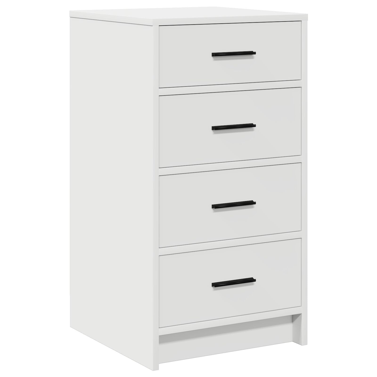 3-Delige Kaptafel Set Met Led Wit Bewerkt Hout