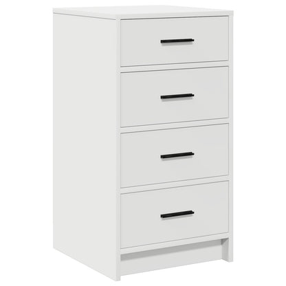 3-Delige Kaptafel Set Met Led Wit Bewerkt Hout