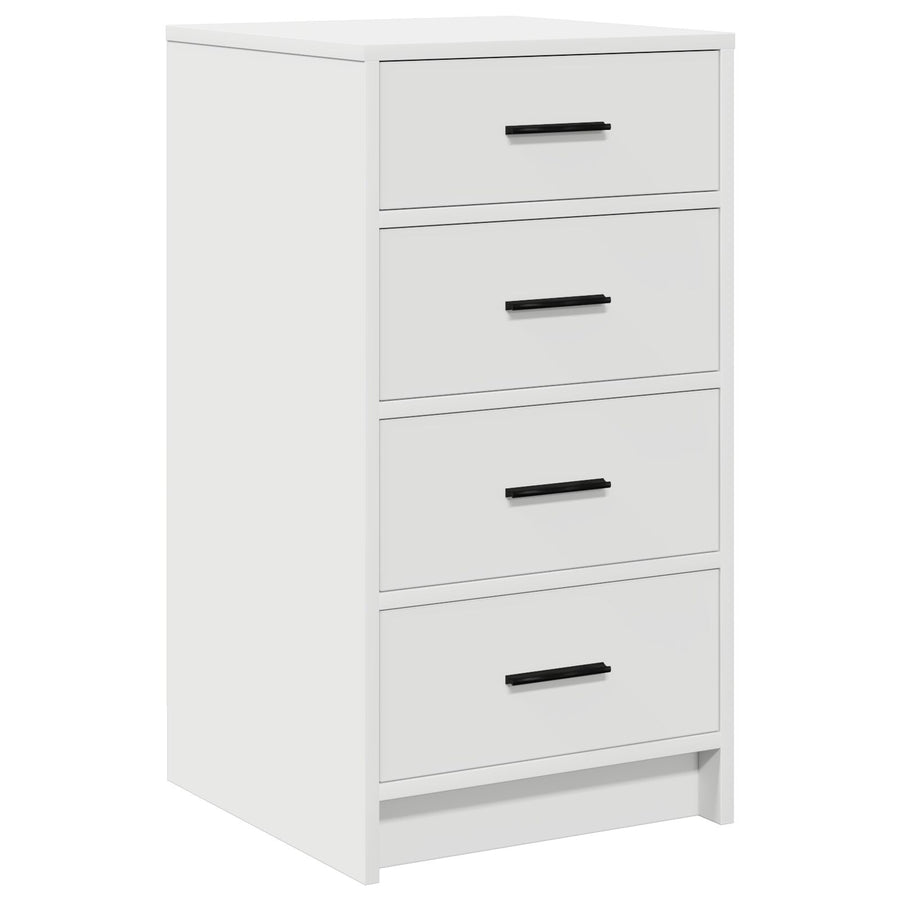 3-Delige Kaptafel Set Met Led Wit Bewerkt Hout