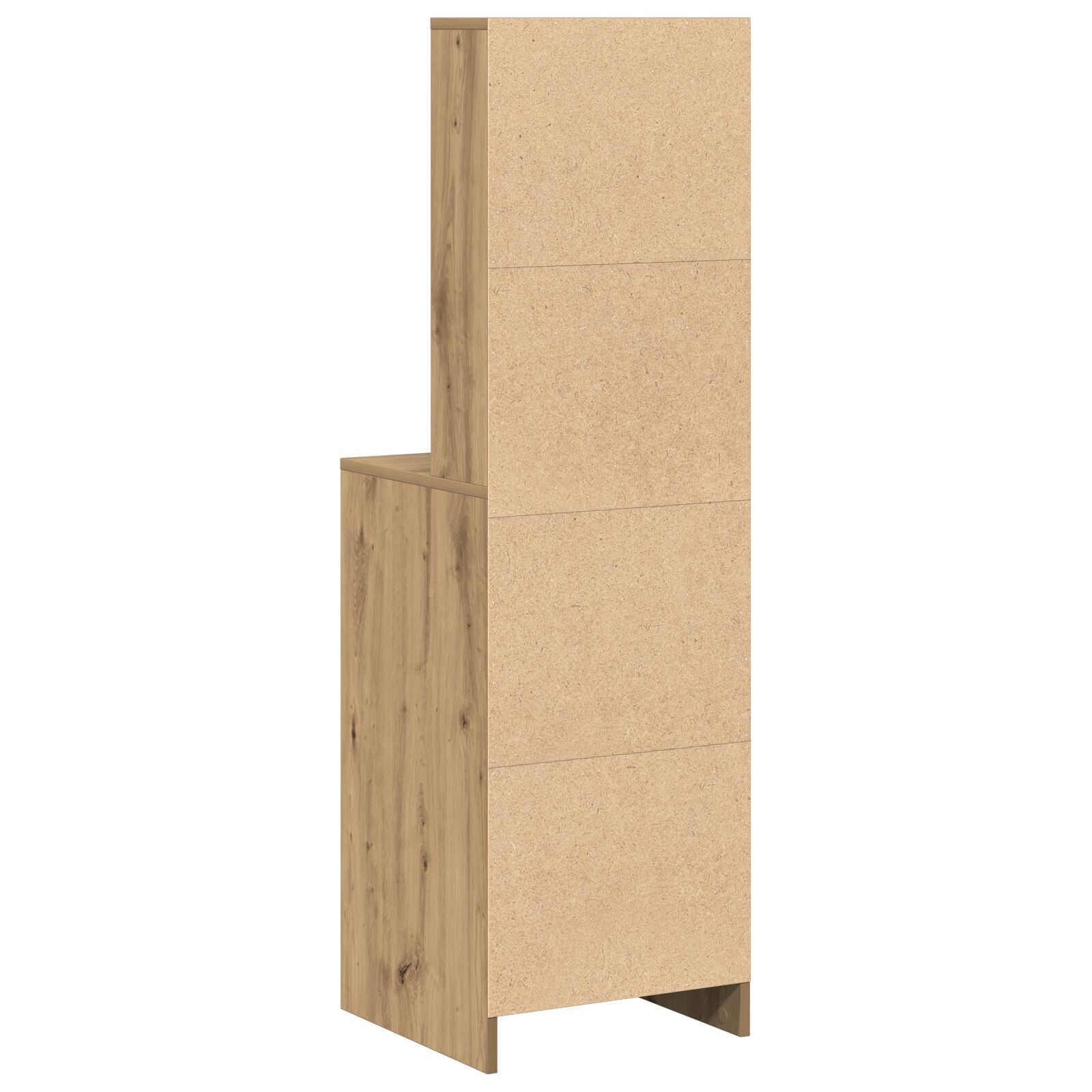 Hoge Kast 40X41X135 Cm Engineered Wood Ambachtelijk eiken