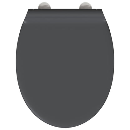 Quick Release Toiletbril Met Soft Close Duroplast Anthraciet