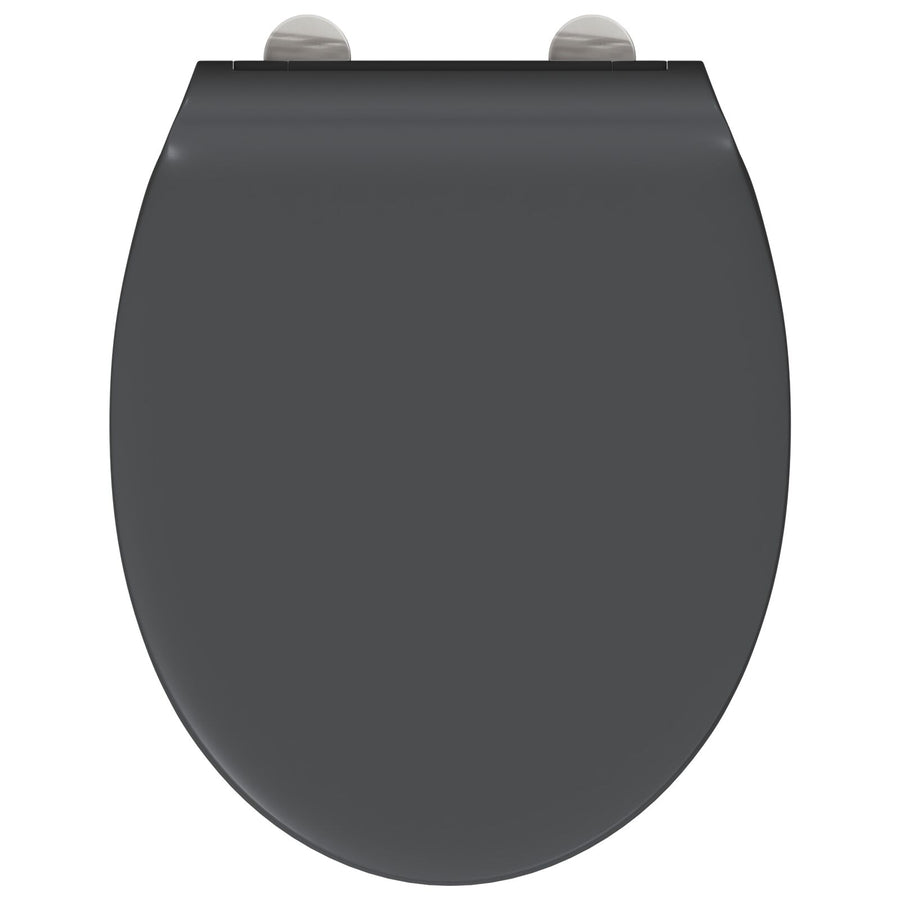 Quick Release Toiletbril Met Soft Close Duroplast Anthraciet