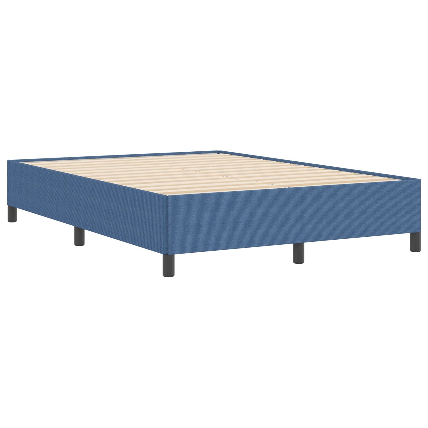 Bedframe Corduroy Stof Blauw 160 x 200 cm