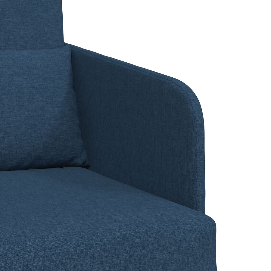 Vloer Sofa Bed 2-In-1 65X80X83 Cm Stof Blauw