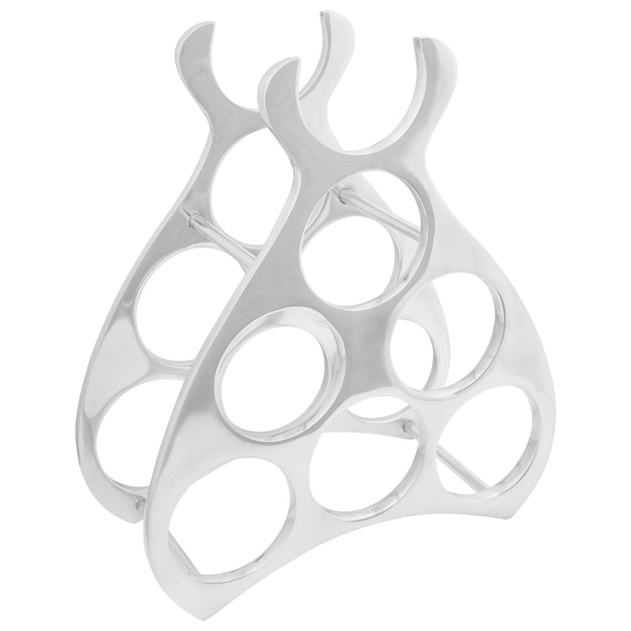 Flessenrek Zilver Aluminium 38 x 33 x 13 cm