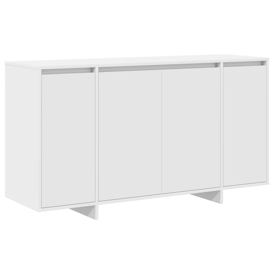 Witte Dressoir Wit Hout 135 X 41 X 75 Cm Witte Dressoir