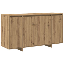 Eiken Dressoir Artisan Eiken Hout Composiet 135 X 41 X 75 Cm