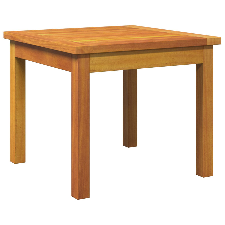 45X45X38 Cm Massief Acaciahout zonder kussen Bijzettafel