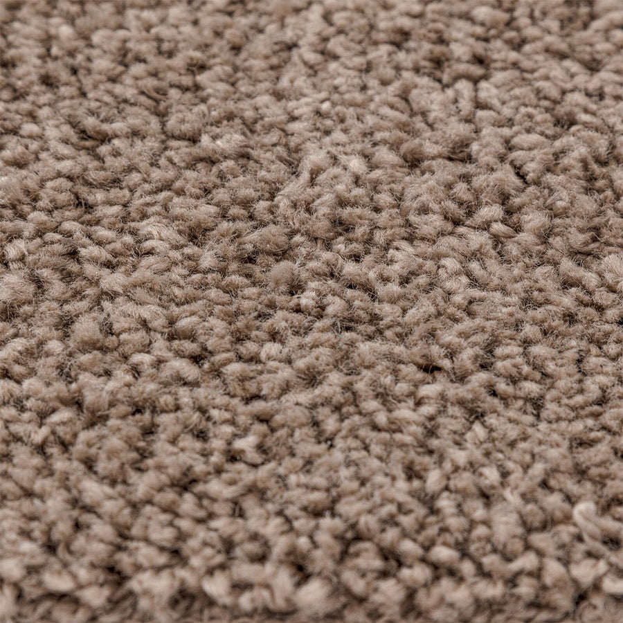 Shaggy Tapijt Met Latex Achterkant Bruin 80 x 150 cm