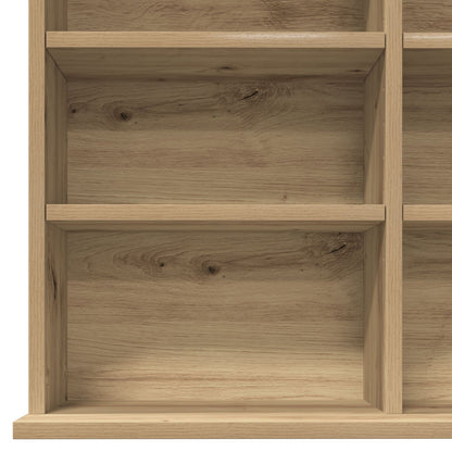 Cd Kast In Artisan Eiken - 101X23X177.5 Cm Gemaakt Van Gelamineerd Hout