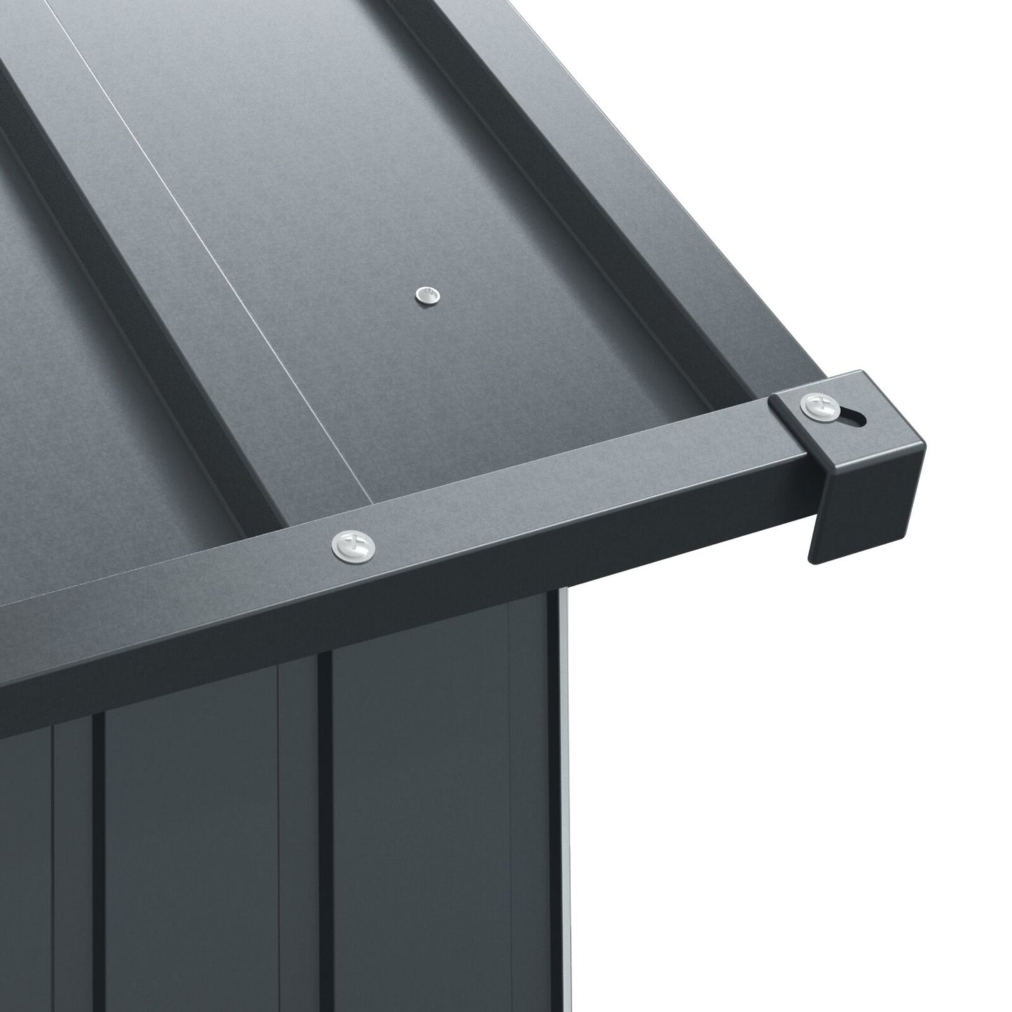 Vogelvolière Antraciet 210X215X247 Cm Staal