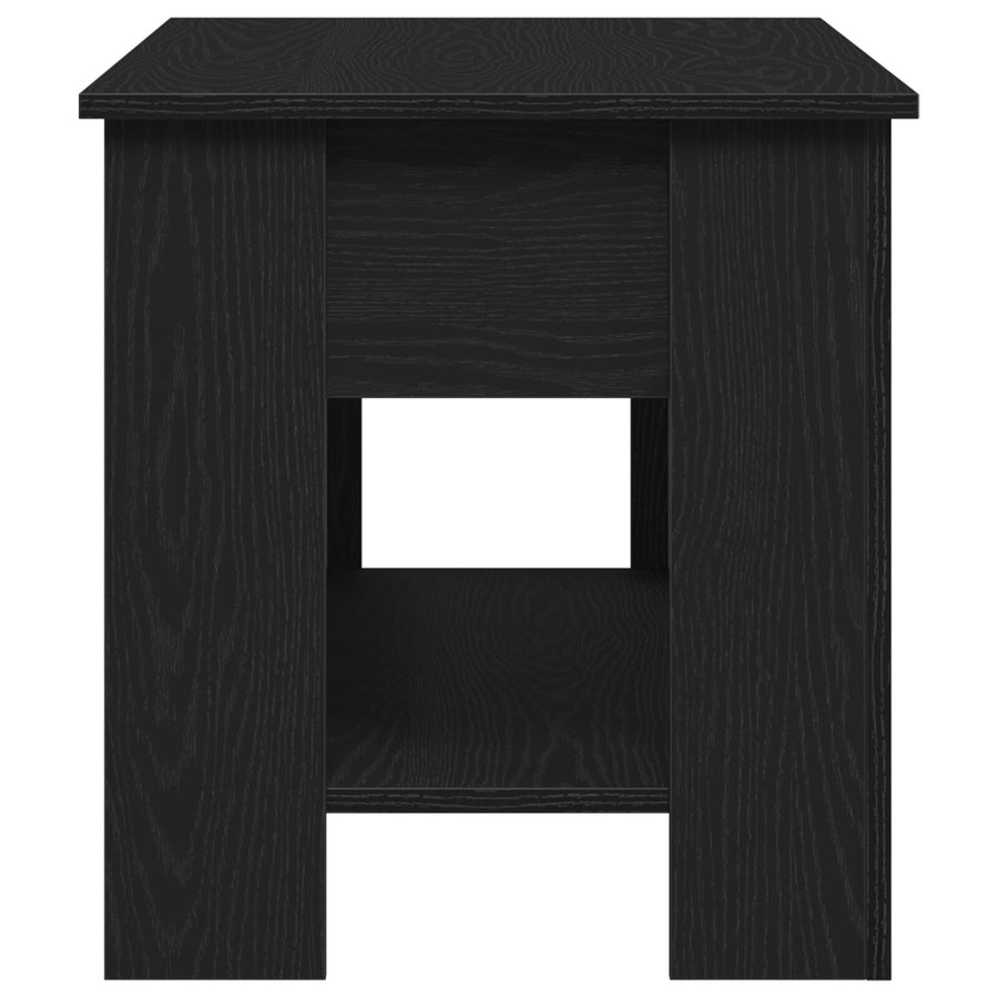 Zwarte Eikenhouten Salontafel - 101X49X52 Cm Gemaakt Van Geënginieerd Hout