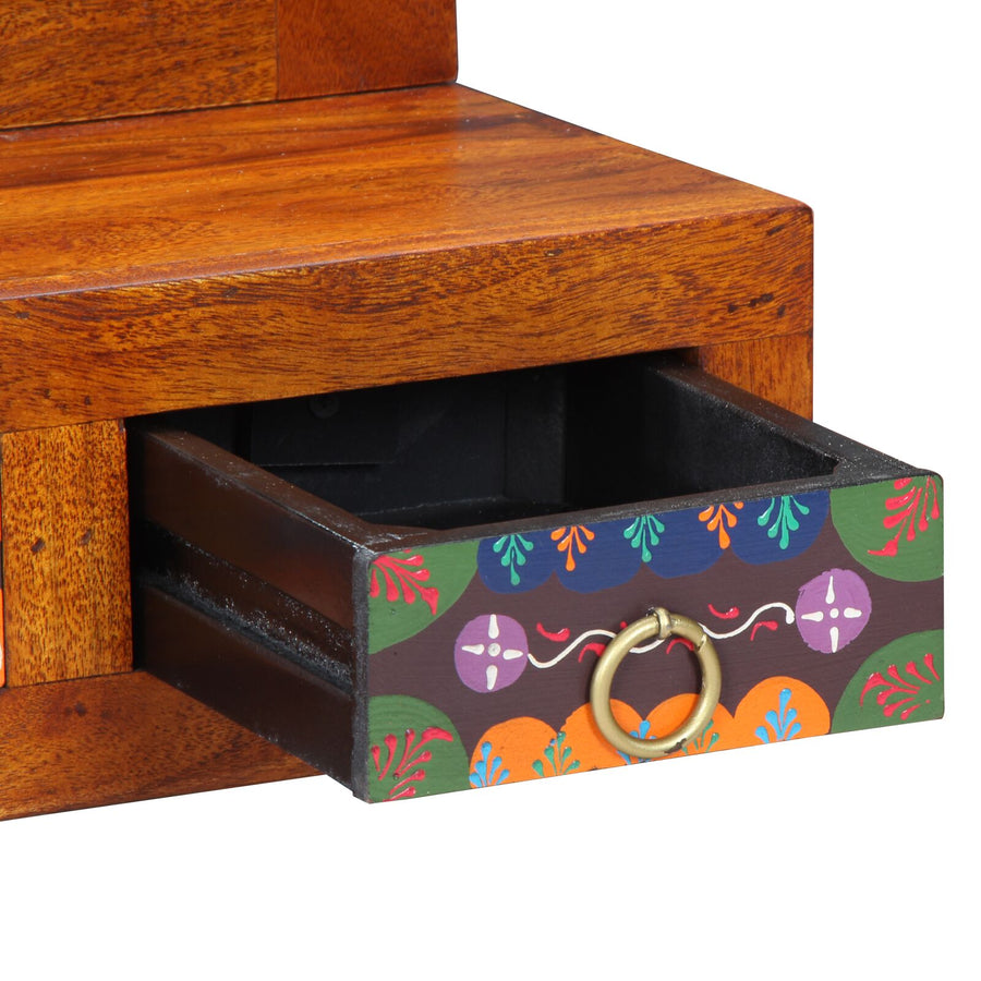 Wandkast 40X20X50 Cm Massief Acaciahout