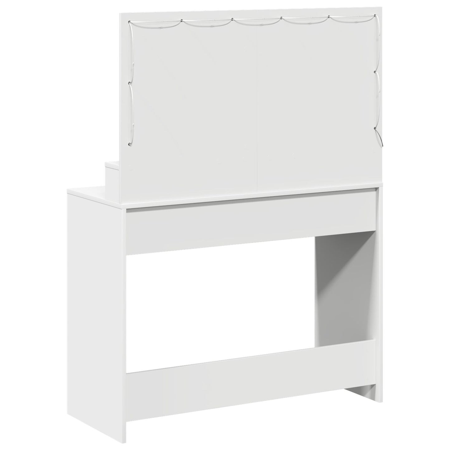 Te Kaptafel Met Led-Verlichting - Wit 100 x 41 x 135 cm