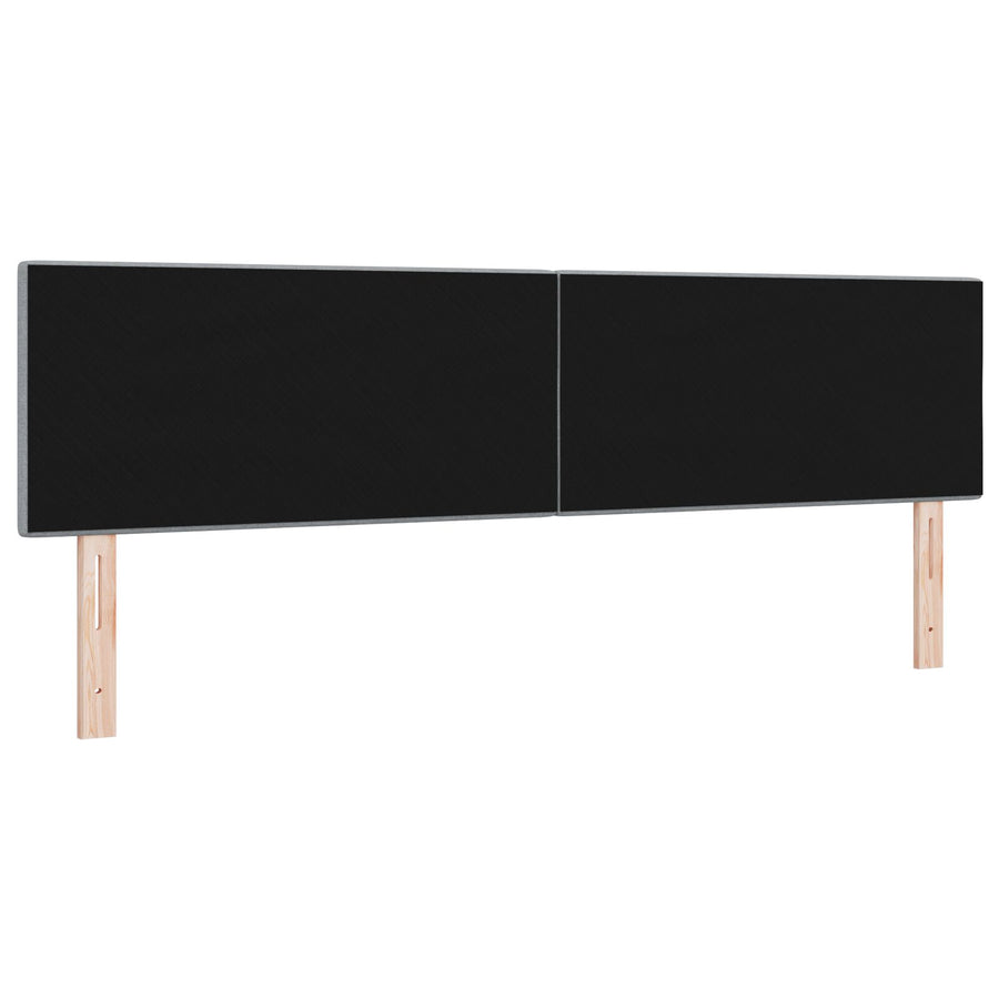 Hoofdbord Knopgestikt Stof Lichtgrijs 180 cm Laag hoofdbord