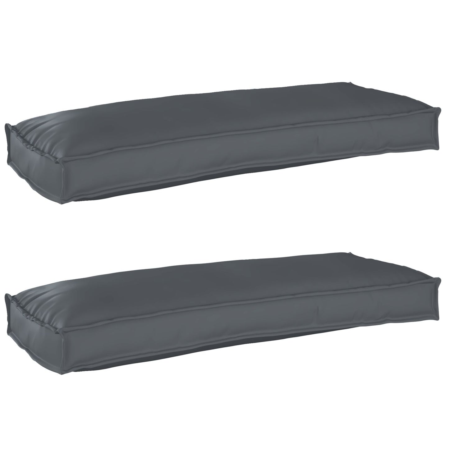 Stoel & Sofa Kussens Polyester Groot Afneembare Hoezen Anthraciet