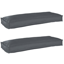 Stoel & Sofa Kussens Polyester Groot Afneembare Hoezen Anthraciet