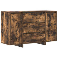 Dressoir Gerookte Eik Massief Hout Dressoir Rechthoekig