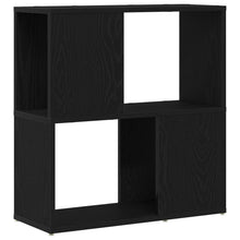 Boekenrek Geëngineerd Hout Zwart eiken 60 x 24 x 63 cm