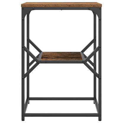 Bijzettafel 41X40X60 Cm Engineered Wood Oud hout
