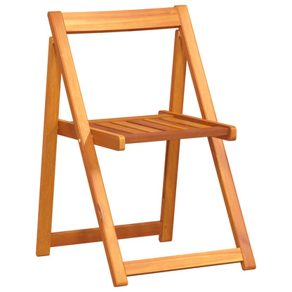 5-Delige Vlinder Tuin Eetset Vouwbaar Massief Acaciahout 110 cm Tafel + 4x stoelen