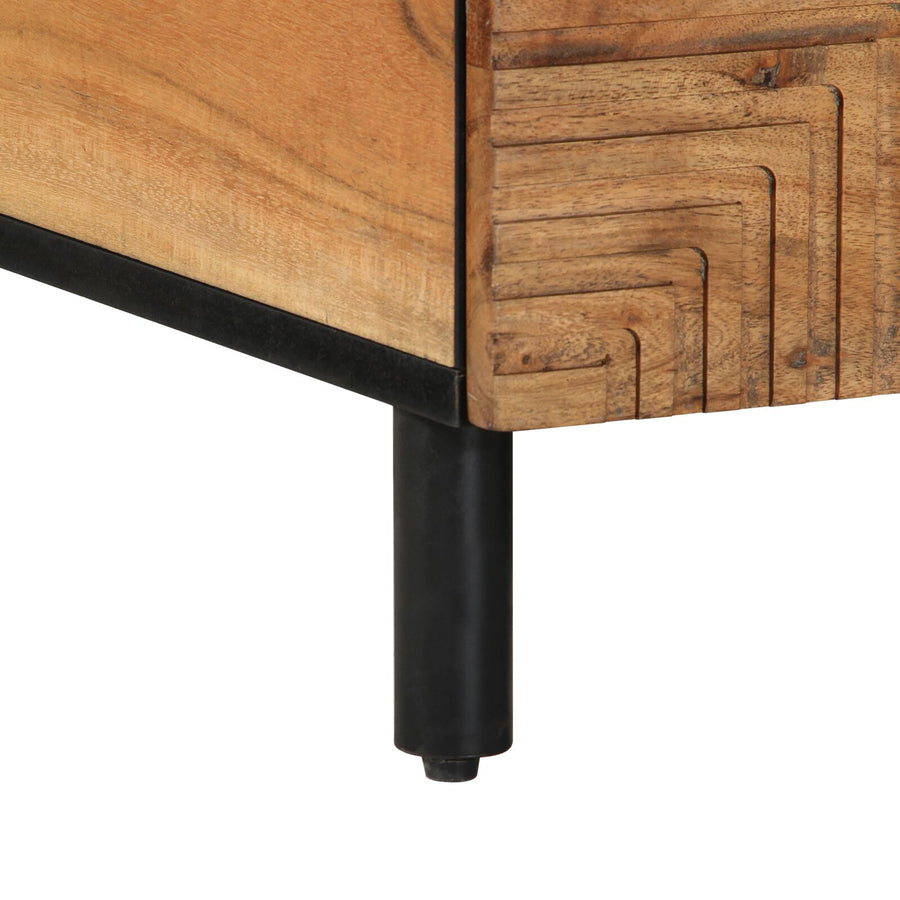 Salontafel 80X54X40 Cm Massief acaciahout