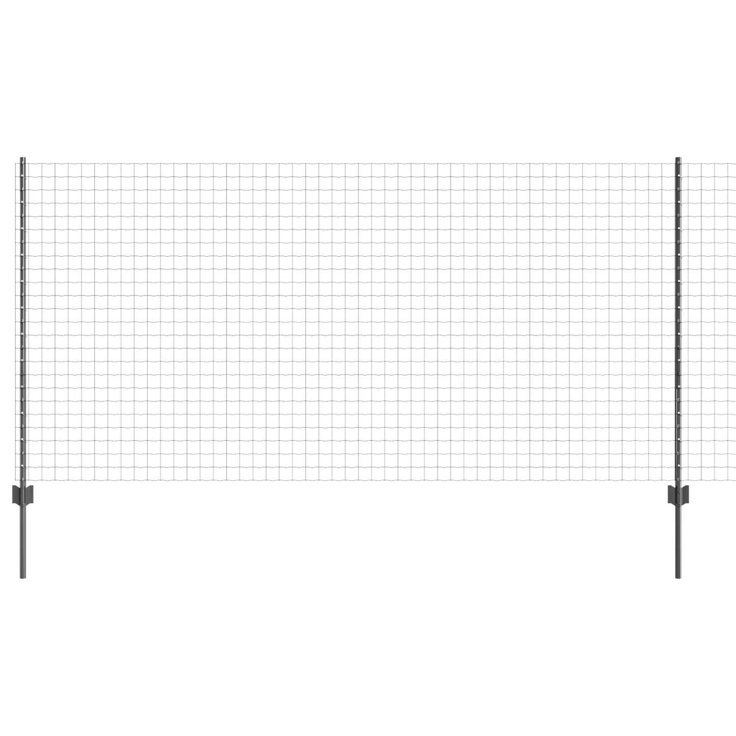 Euro Hek Met 22 U-Palen Grijs 1.2X25 M Staal