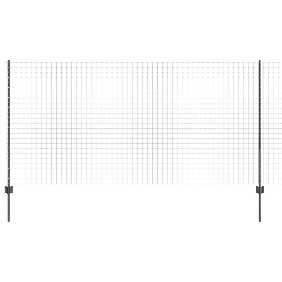 Euro Hek Met 22 U-Palen Grijs 1.2X25 M Staal