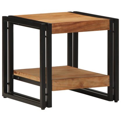 Salontafel 40X50X38 Cm Massief Acaciahout 40 x 40 x 38 cm Gerecycled hout