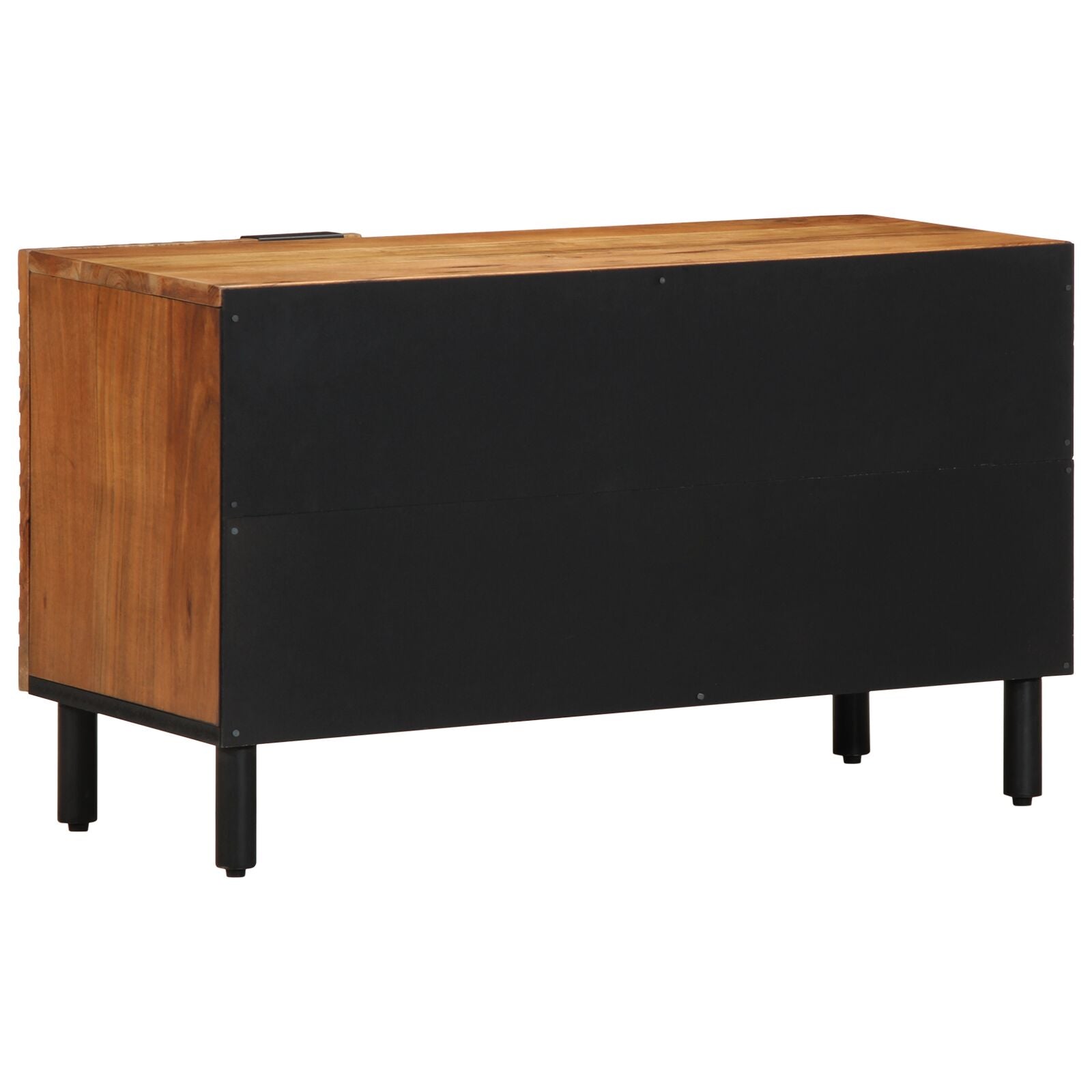 Tv-Kast 80X31,5X46 Cm Massief acaciahout