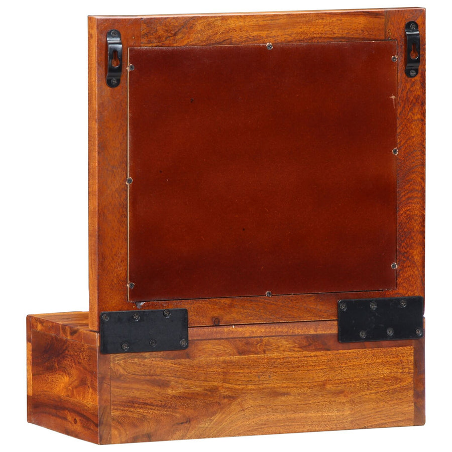 Wandkast 40X20X50 Cm Massief Acaciahout