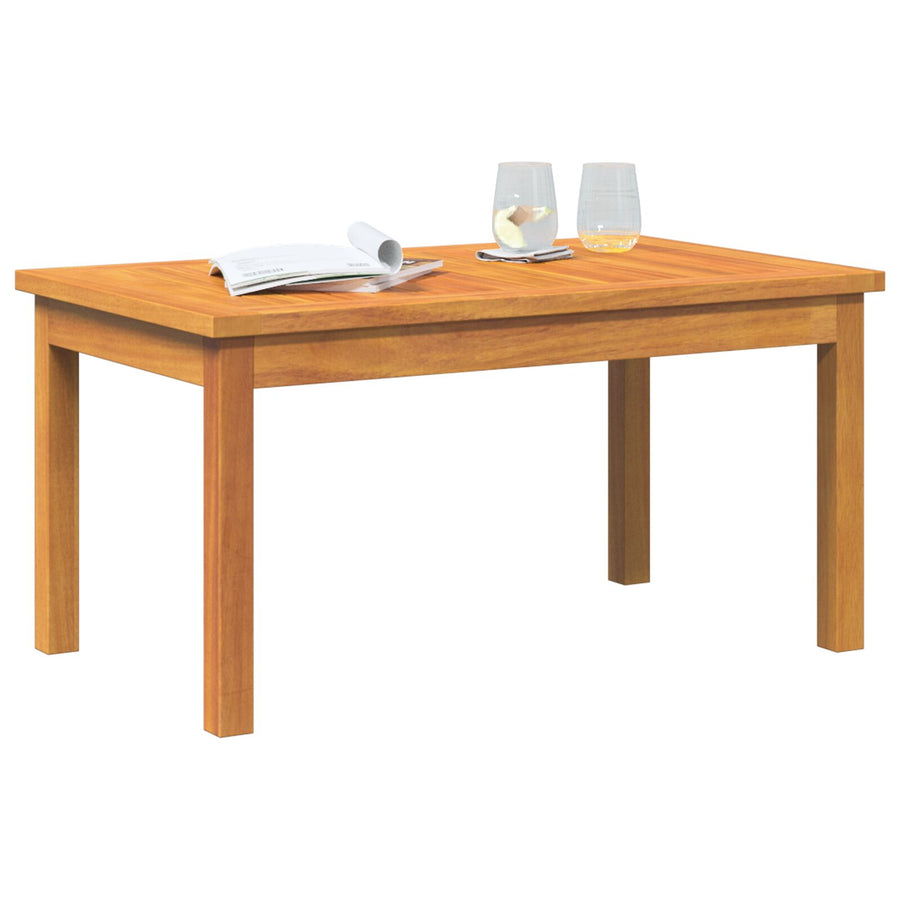 75X40X38 Cm Massief Acaciahout zonder kussen Salontafel