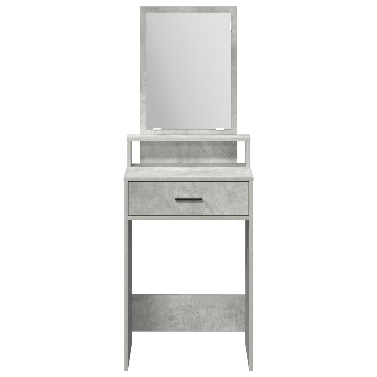 Kaptafel Met Lades Betonnen Grijs 50 x 41 x 140 cm Beton Grijs