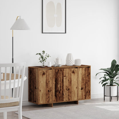 Bruin Dressoir Oud Hout Hout 120 X 41 X 75 Cm Dressoir
