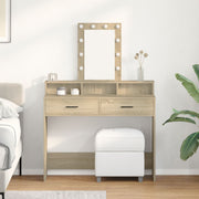 Kaptafel 100x41x140 cm bruin engineered wood