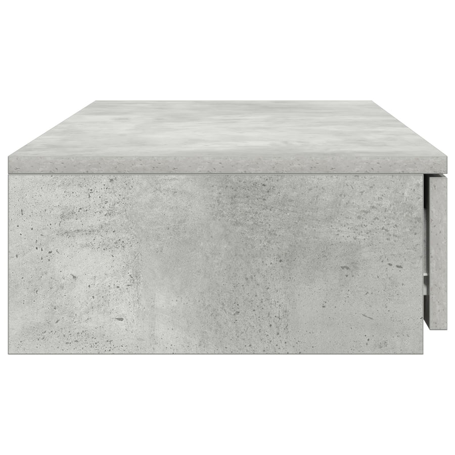 Bedlade Betongrijs Van Hout Beton grijs 100 x 36,5 x 16,5 cm