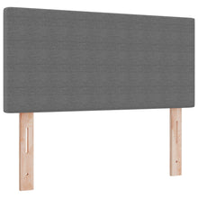 Hoofdbord Eenvoudig Ontwerp Corduroy Stof Lichtgrijs 80 cm Laag hoofdbord
