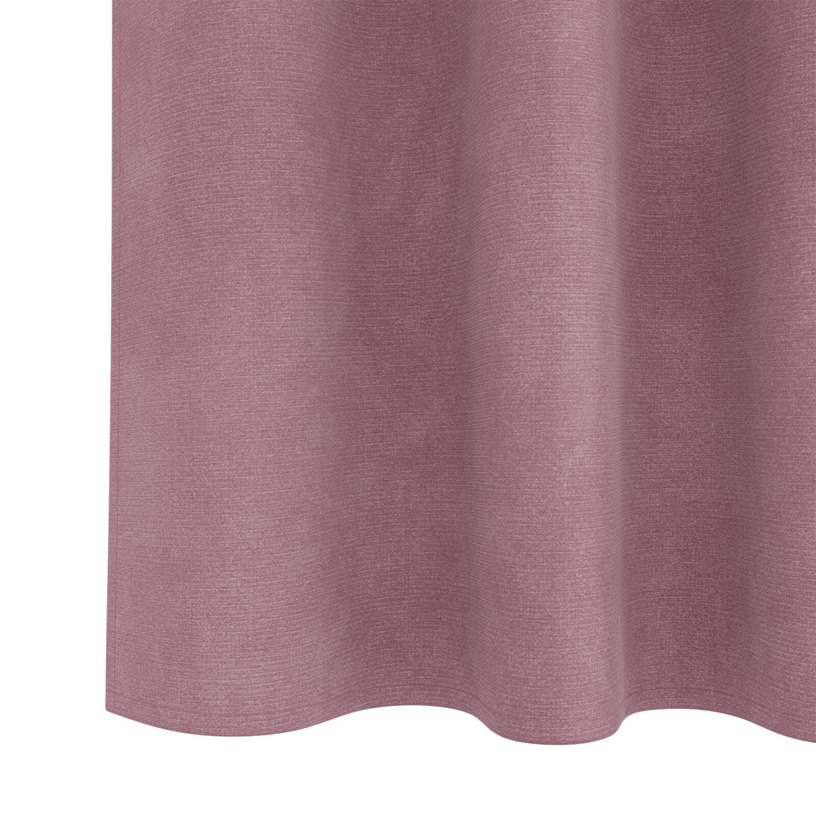 Blackout Gordijnen Met Top Tape 2 Stuks Fluweel Donkerroze 140 x 225 cm met aangenaaid tape