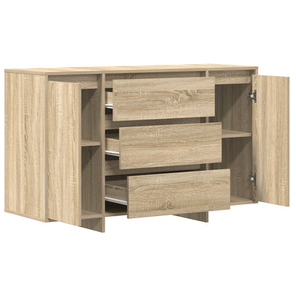 Sideboard Sonoma Eiken Gefabriceerd Hout Buffet Sideboard