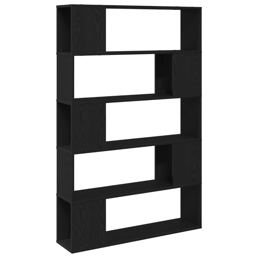 Boekenplank Gelaagd Hout Zwart eiken 100 x 24 x 155 cm
