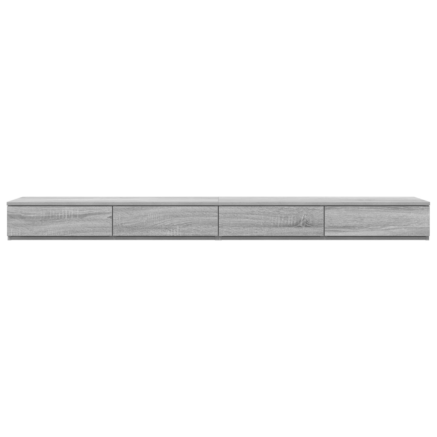 Bedladen 180X36,5X16,5 Cm Gelaagd Hout Grijs sonoma 180 x 36.5 x 16.5 cm