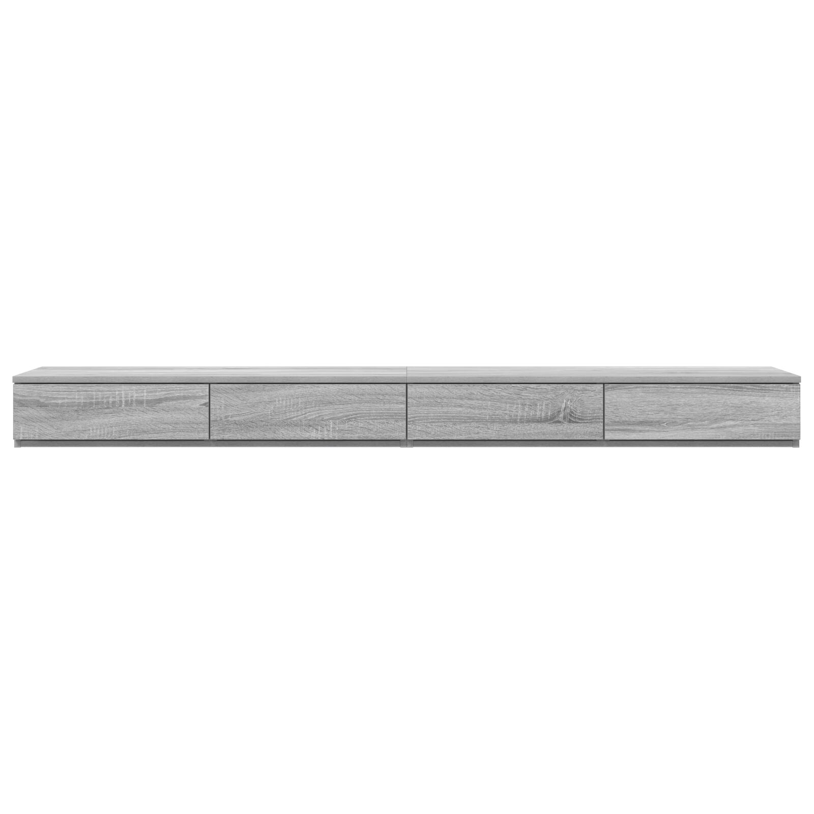 Bedladen 180X36,5X16,5 Cm Gelaagd Hout Grijs sonoma 180 x 36.5 x 16.5 cm