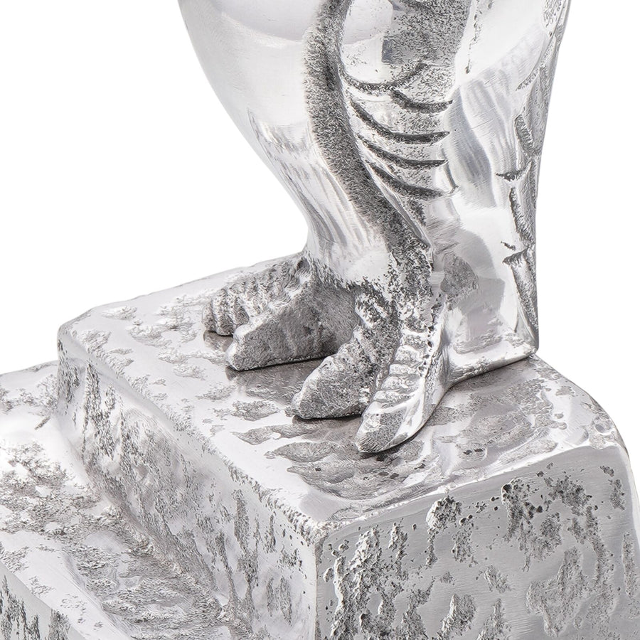 Boekensteunen 2 Stuks Zilver 12X9X19 Cm Aluminium Uil