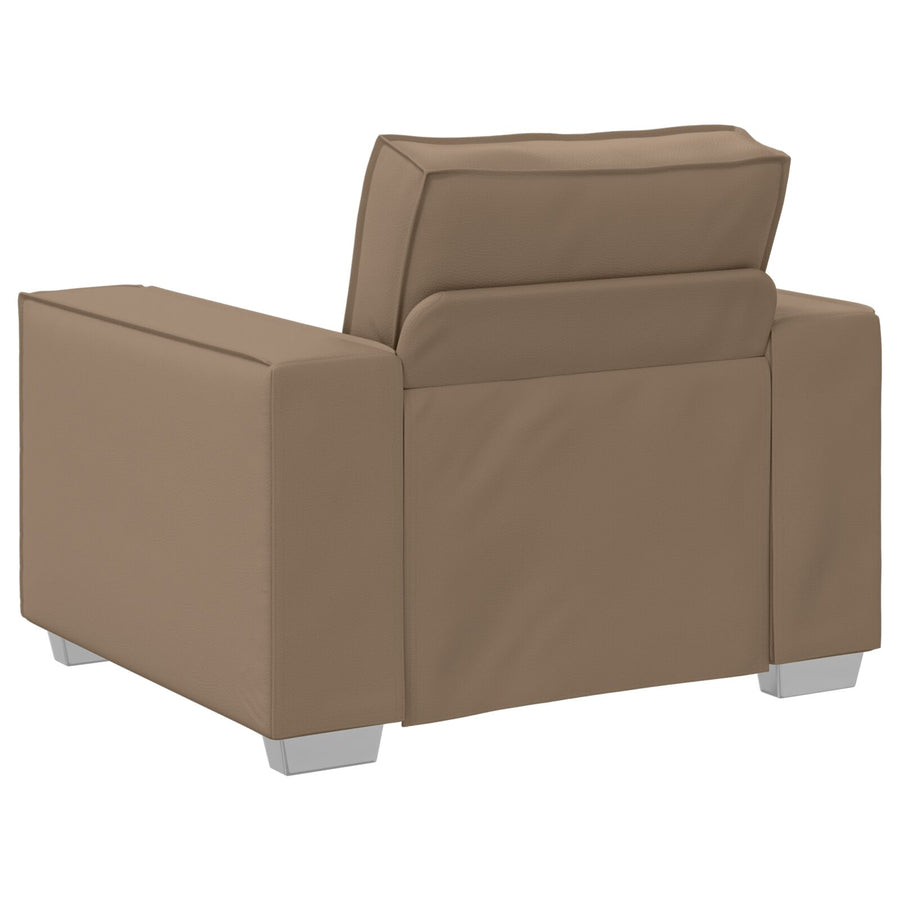 Fauteuil Kunstleer Cappuccino 59 cm