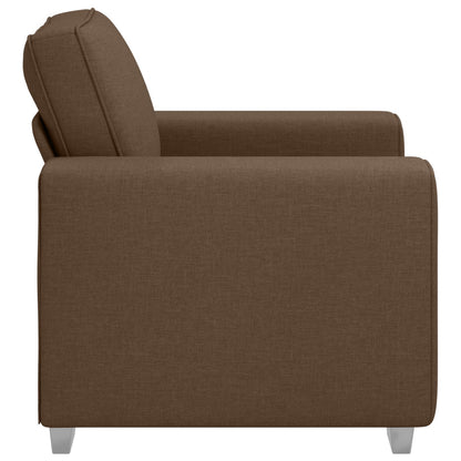 Fauteuil Stof Bruin 59 cm